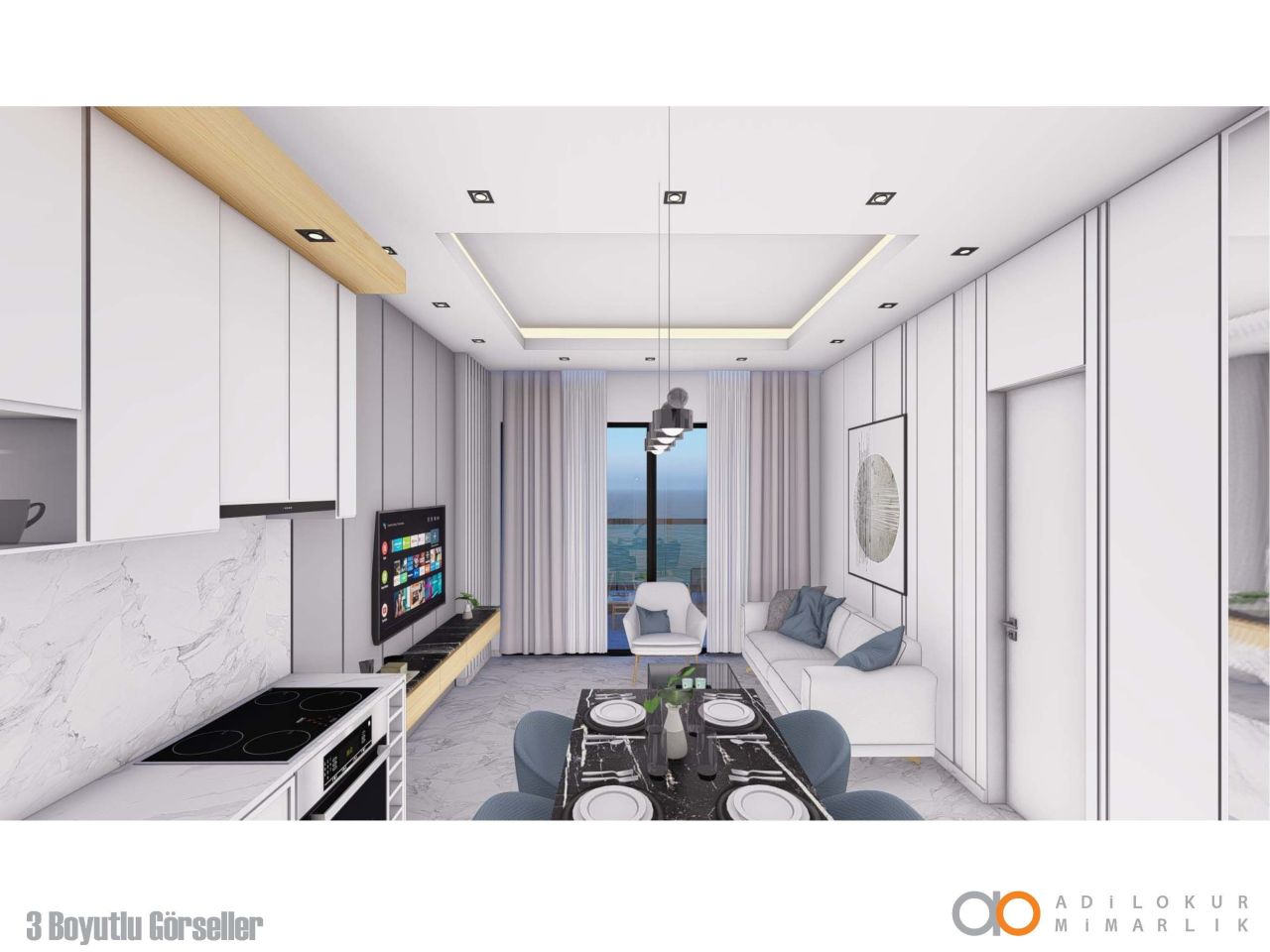 Апартаменты в Алании, Турция, 50 м² - фото 6