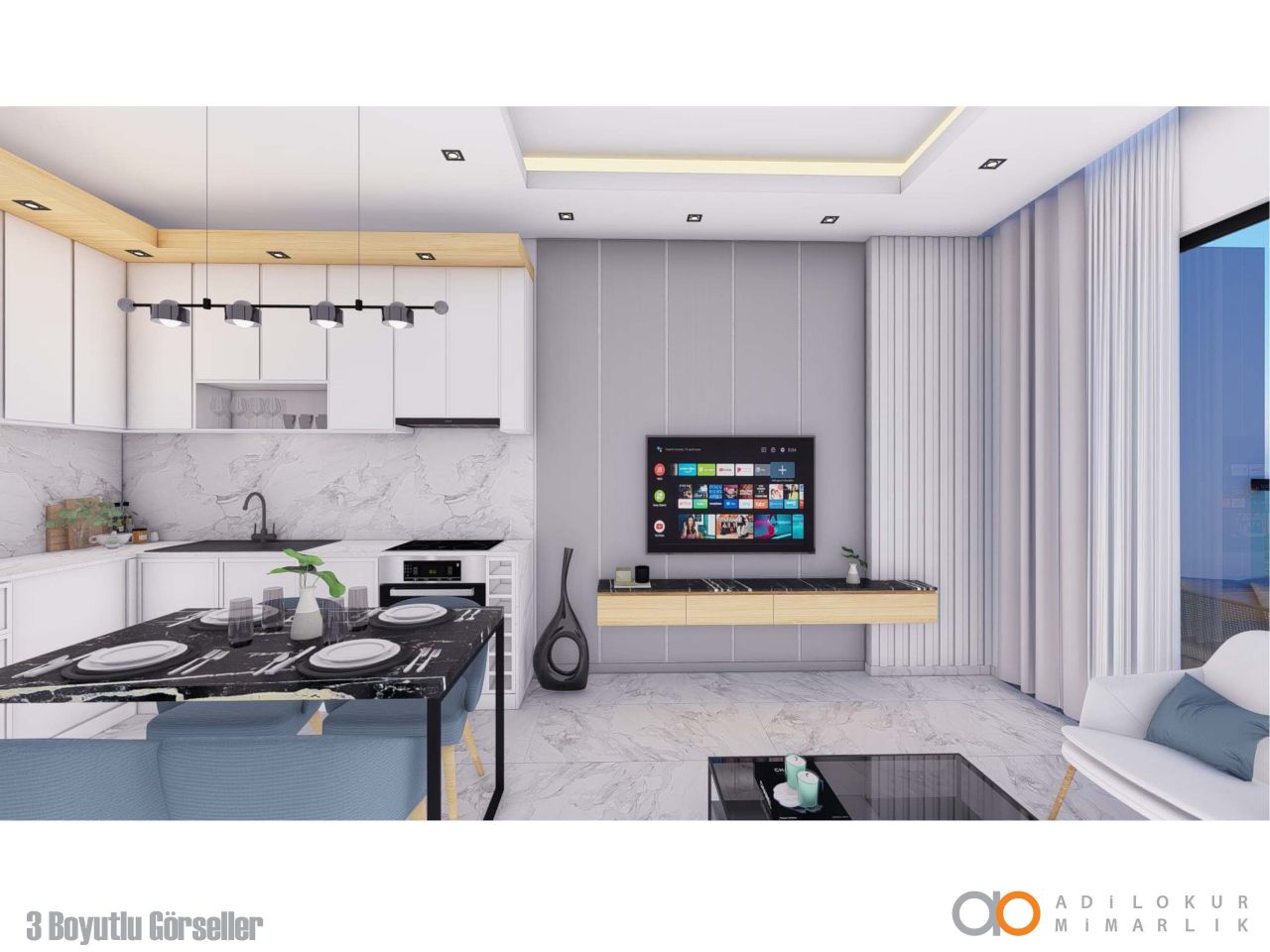 Апартаменты в Алании, Турция, 50 м² - фото 7