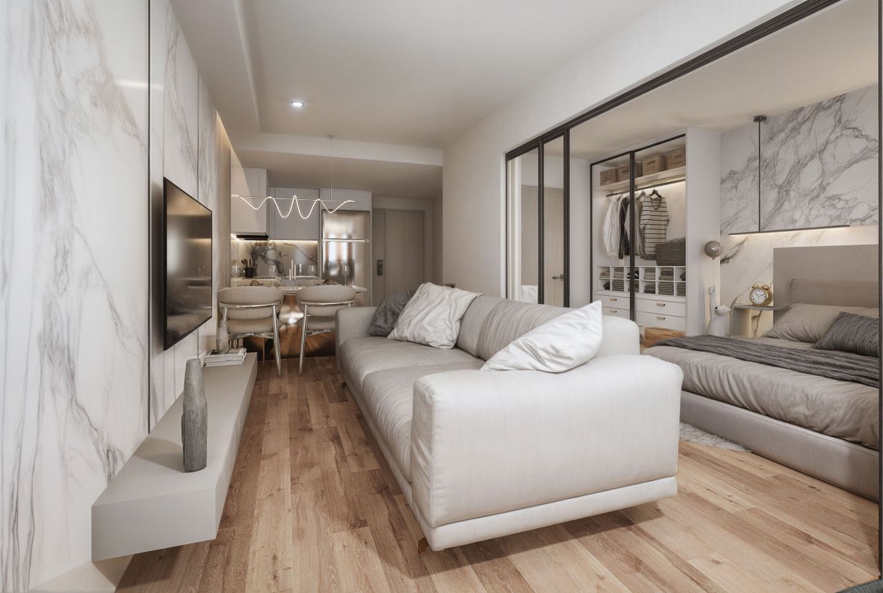 Квартира в Паттайе, Таиланд, 48.22 м² - фото 3