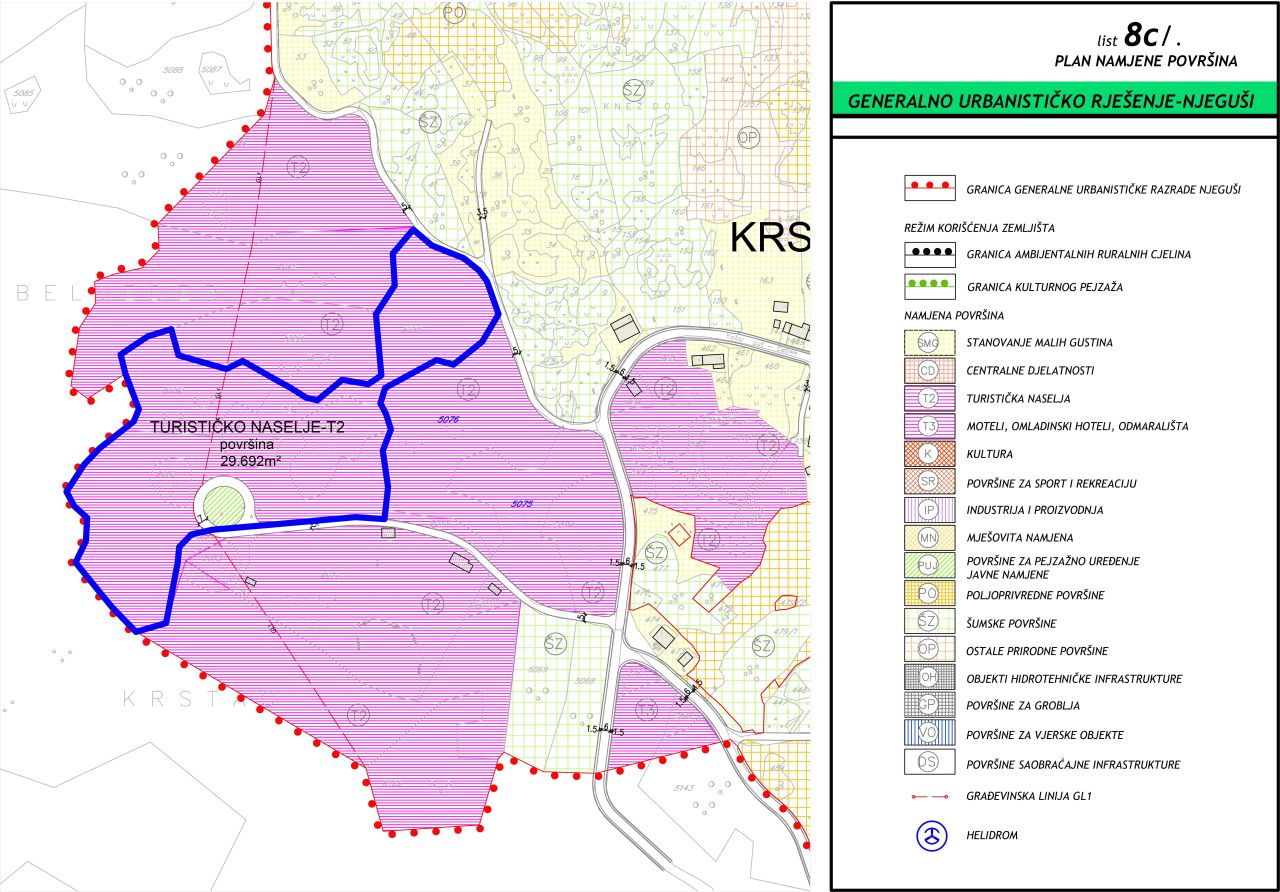 Земля в Негуши, Черногория, 29 692 м² - фото 6