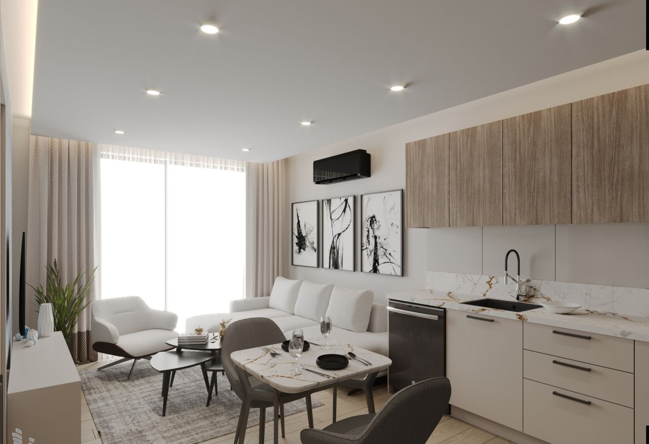 Квартира в Анталии, Турция, 60 м² - фото 5