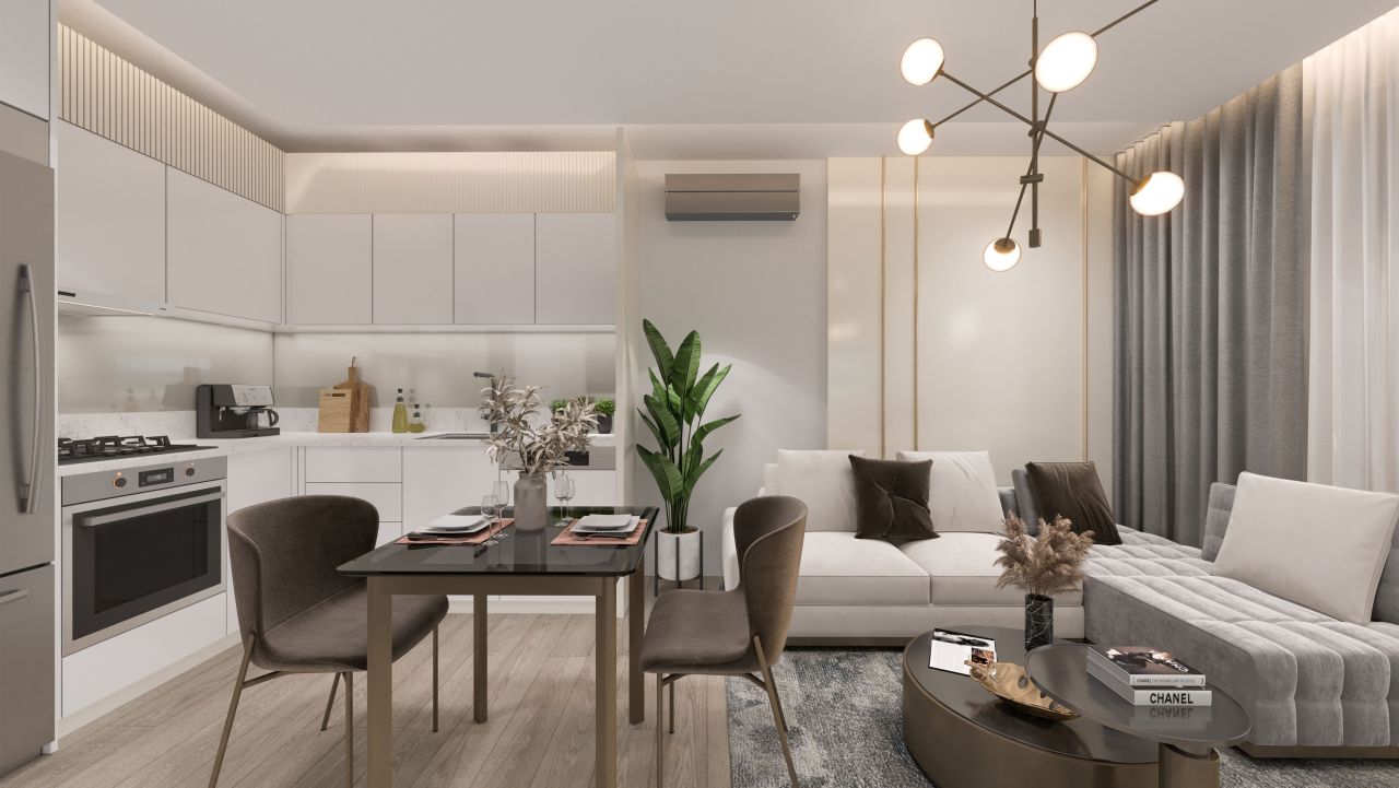 Квартира в Анталии, Турция, 60 м² - фото 10