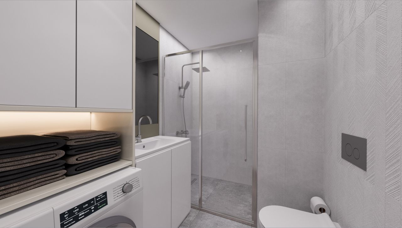 Квартира в Анталии, Турция, 60 м² - фото 8