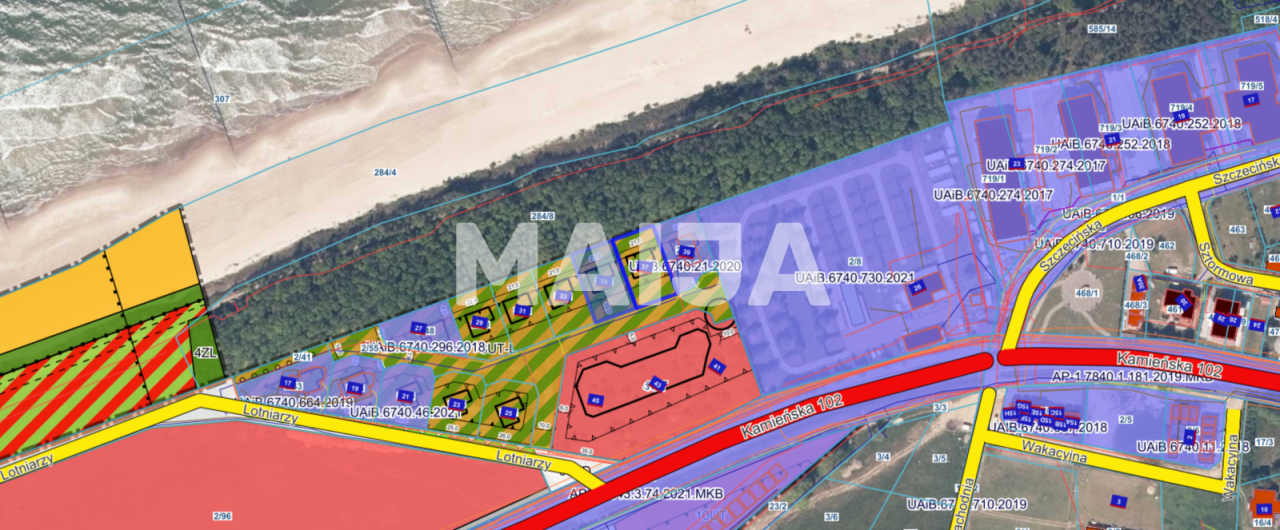 Земля Rewal, Польша, 735 м² - фото 5