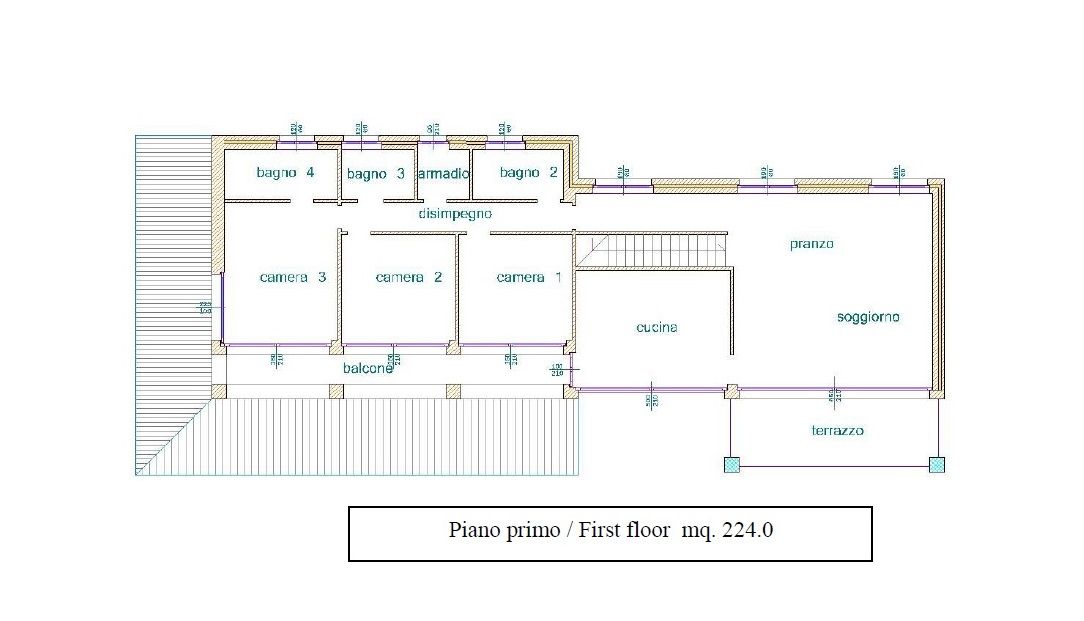 Вилла в Тремеццине, Италия, 400 м² - фото 10