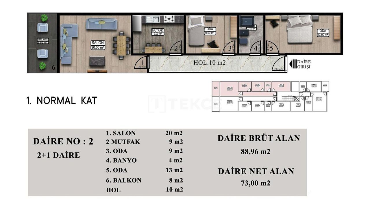 Апартаменты в Ялове, Турция, 81 м² - фото 16