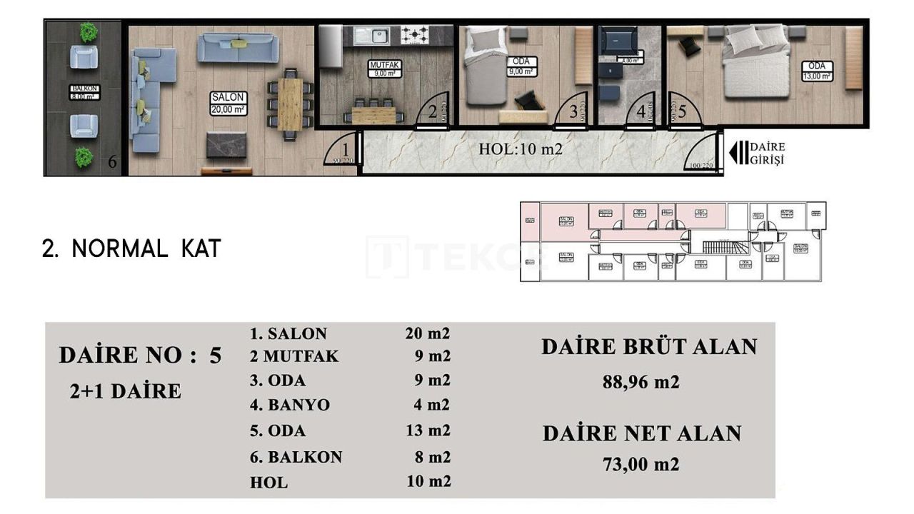 Апартаменты в Ялове, Турция, 81 м² - фото 19