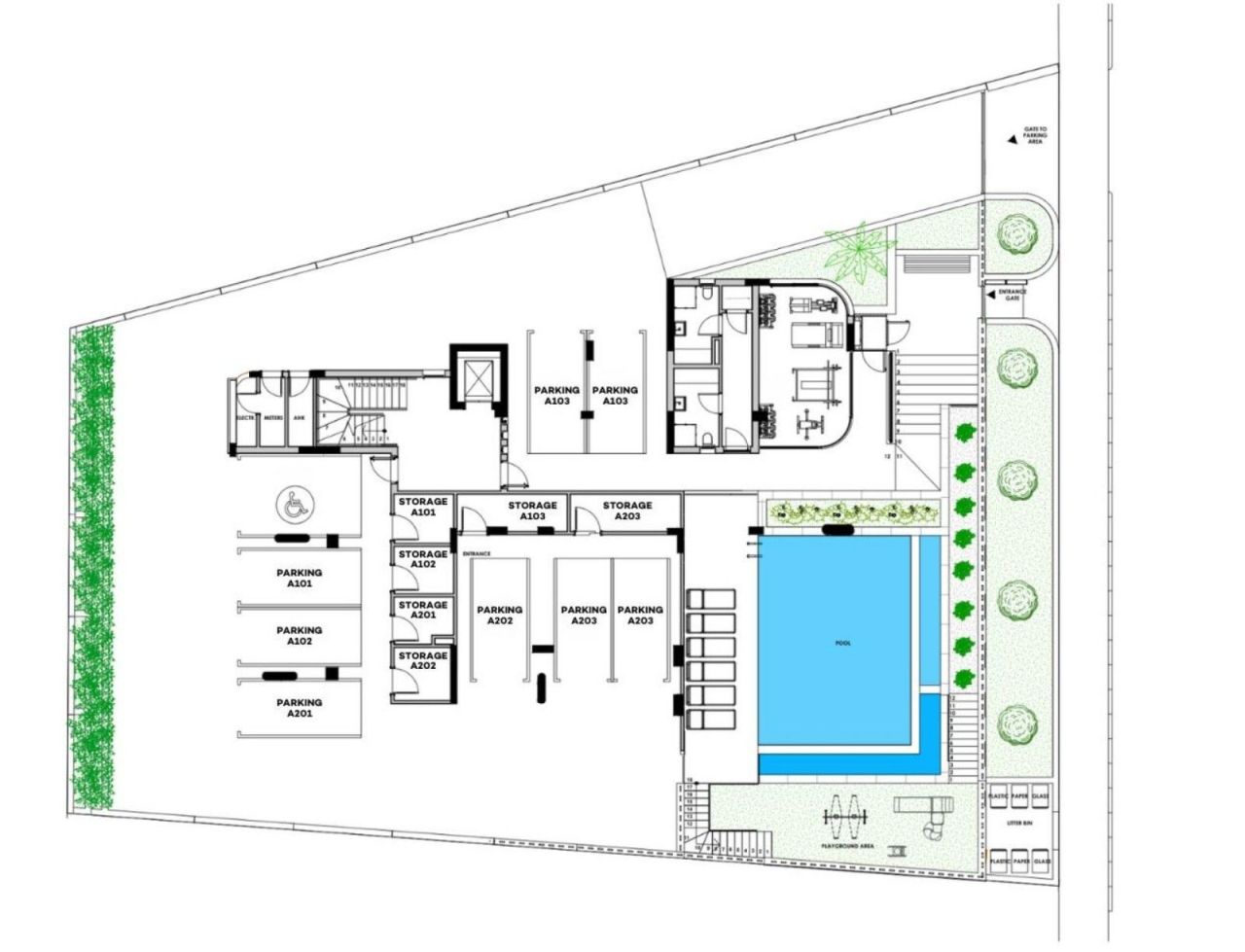 Апартаменты в Лимасоле, Кипр, 109 м² - фото 11