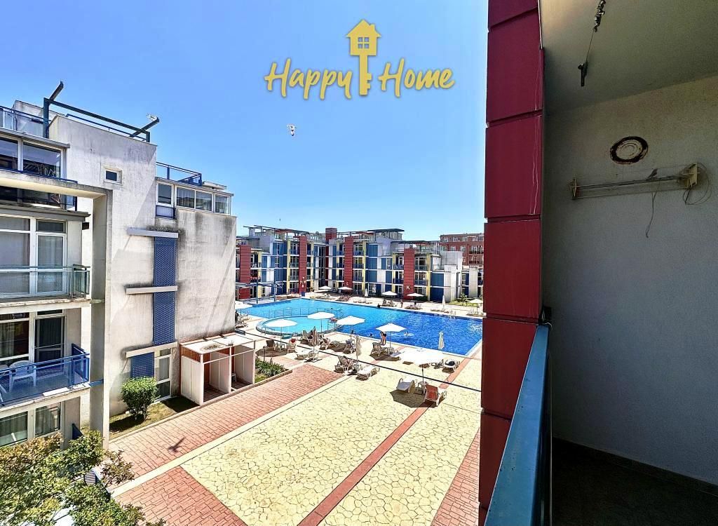 Квартира на Солнечном берегу, Болгария, 66.4 м² - фото 14