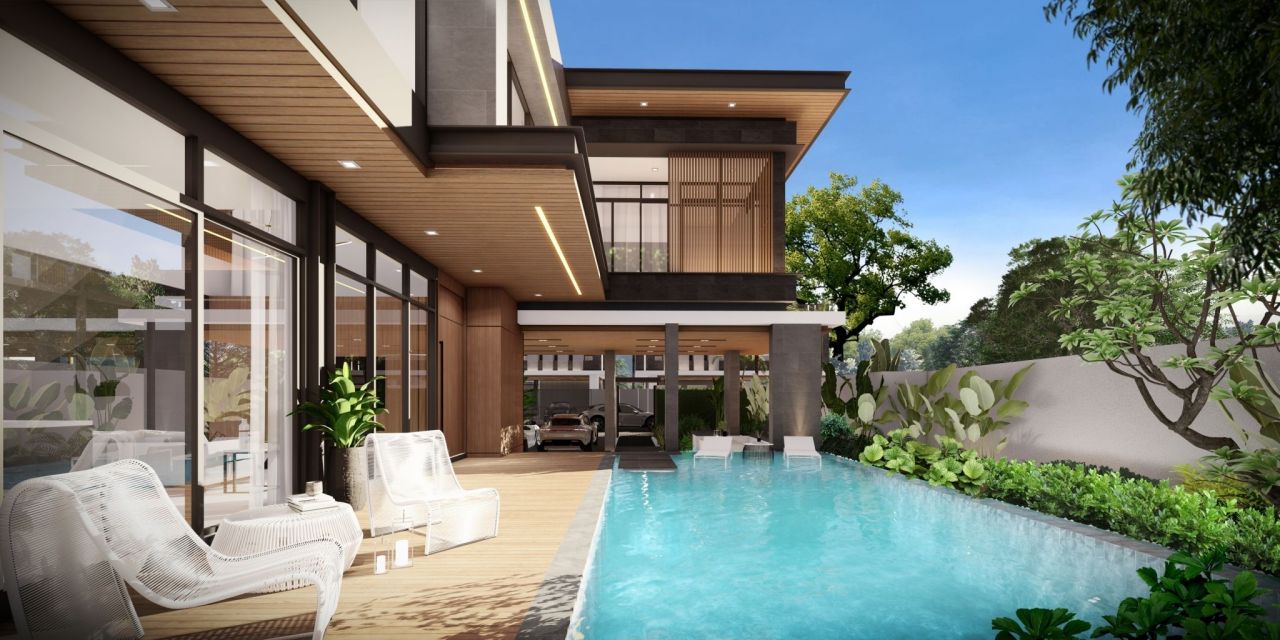 Вилла в Паттайе, Таиланд, 705 м² - фото 17