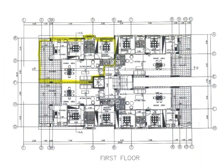 Апартаменты в Лимасоле, Кипр, 174 м² - фото 10