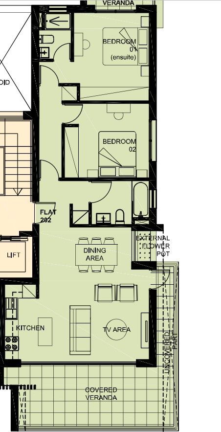 Апартаменты в Лимасоле, Кипр, 106 м² - фото 10