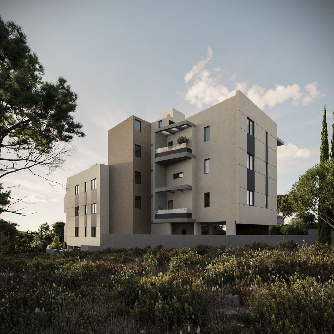 Апартаменты в Ларнаке, Кипр, 66 м² - фото 9