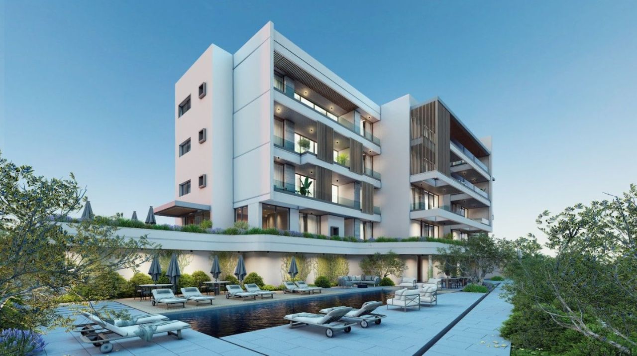 Апартаменты в Пафосе, Кипр, 59 м² - фото 11