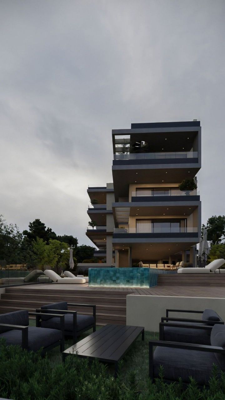 Апартаменты в Ларнаке, Кипр, 66 м² - фото 14