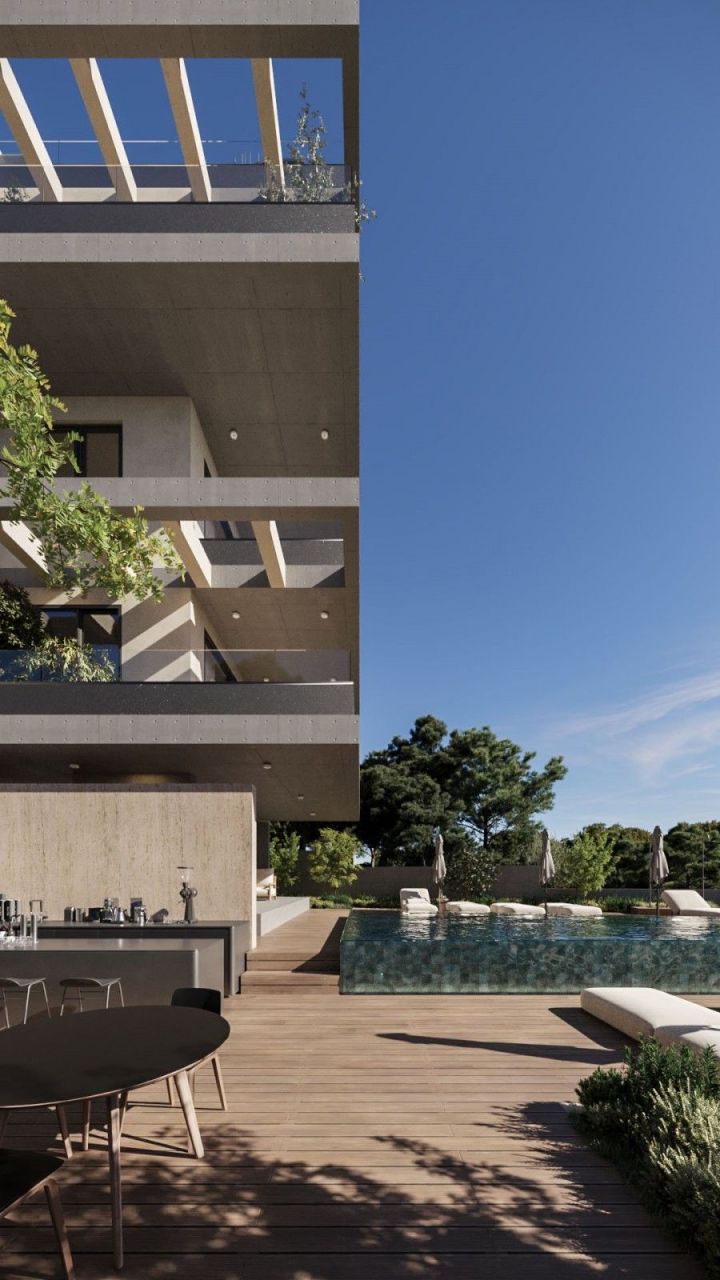 Апартаменты в Ларнаке, Кипр, 66 м² - фото 16