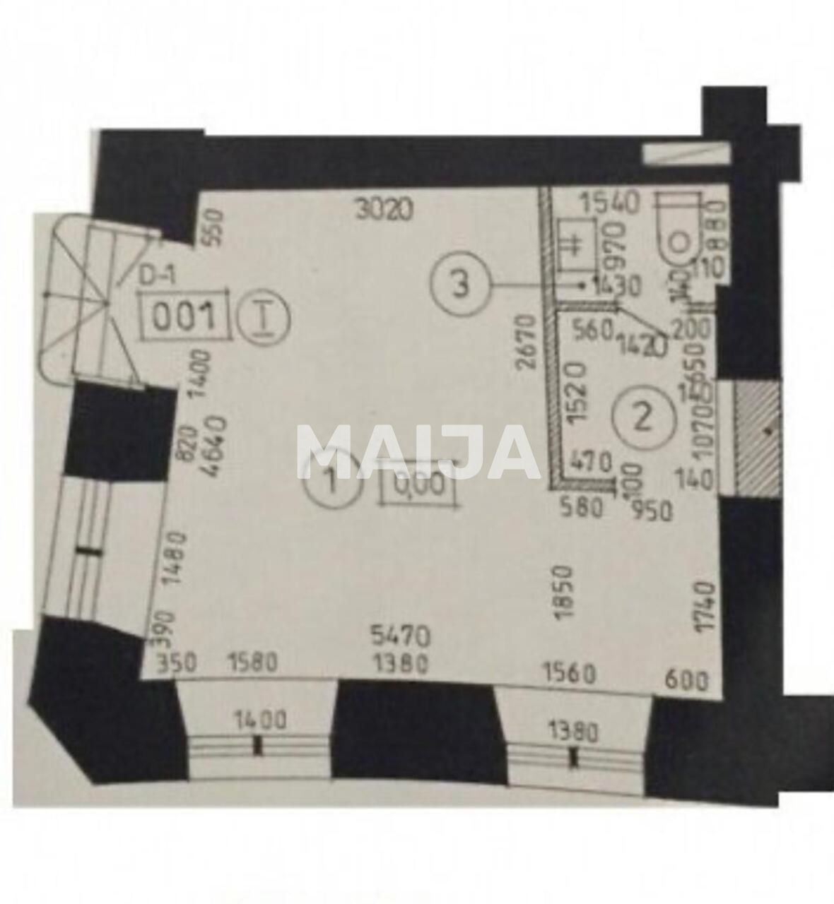 Апартаменты в Риге, Латвия, 21 м² - фото 2