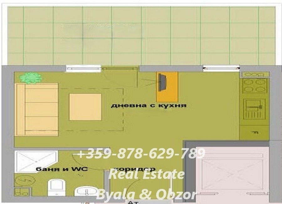 Квартира в Бяле, Болгария, 46 м² - фото 9