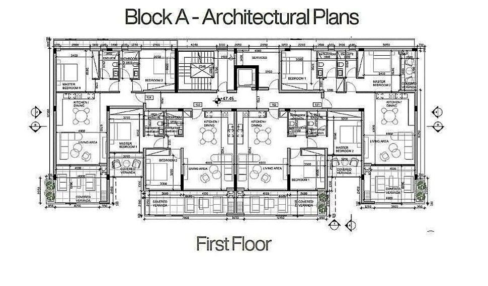 Апартаменты в Пафосе, Кипр, 107 м² - фото 17