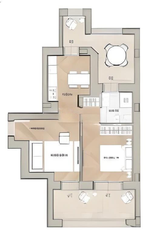 Апартаменты в Милане, Италия, 71 м² - фото 6