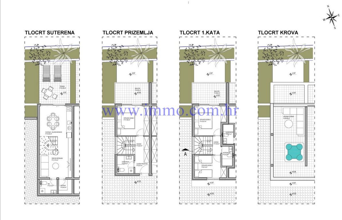 Дом в Трогире, Хорватия, 130 м² - фото 15