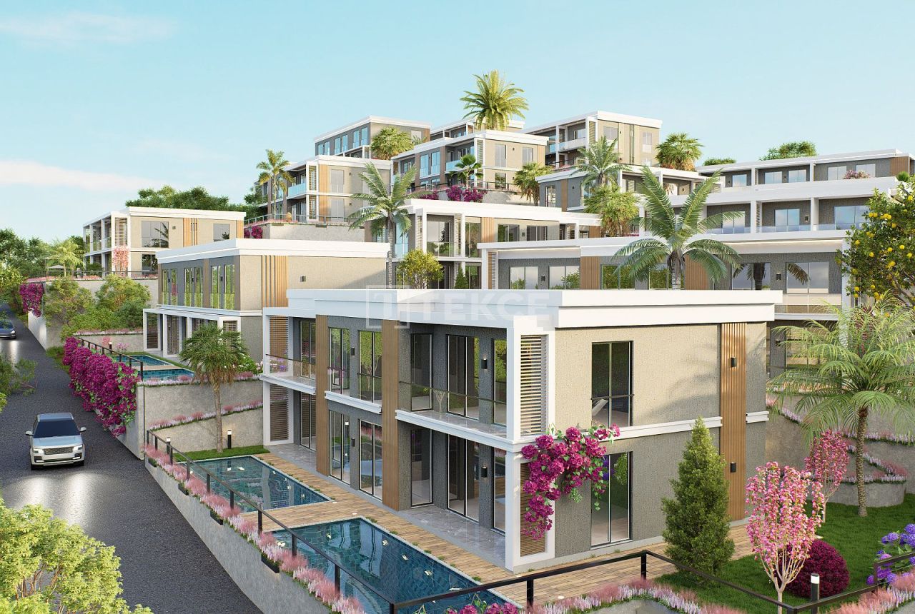 Апартаменты в Бодруме, Турция, 46 м² - фото 1