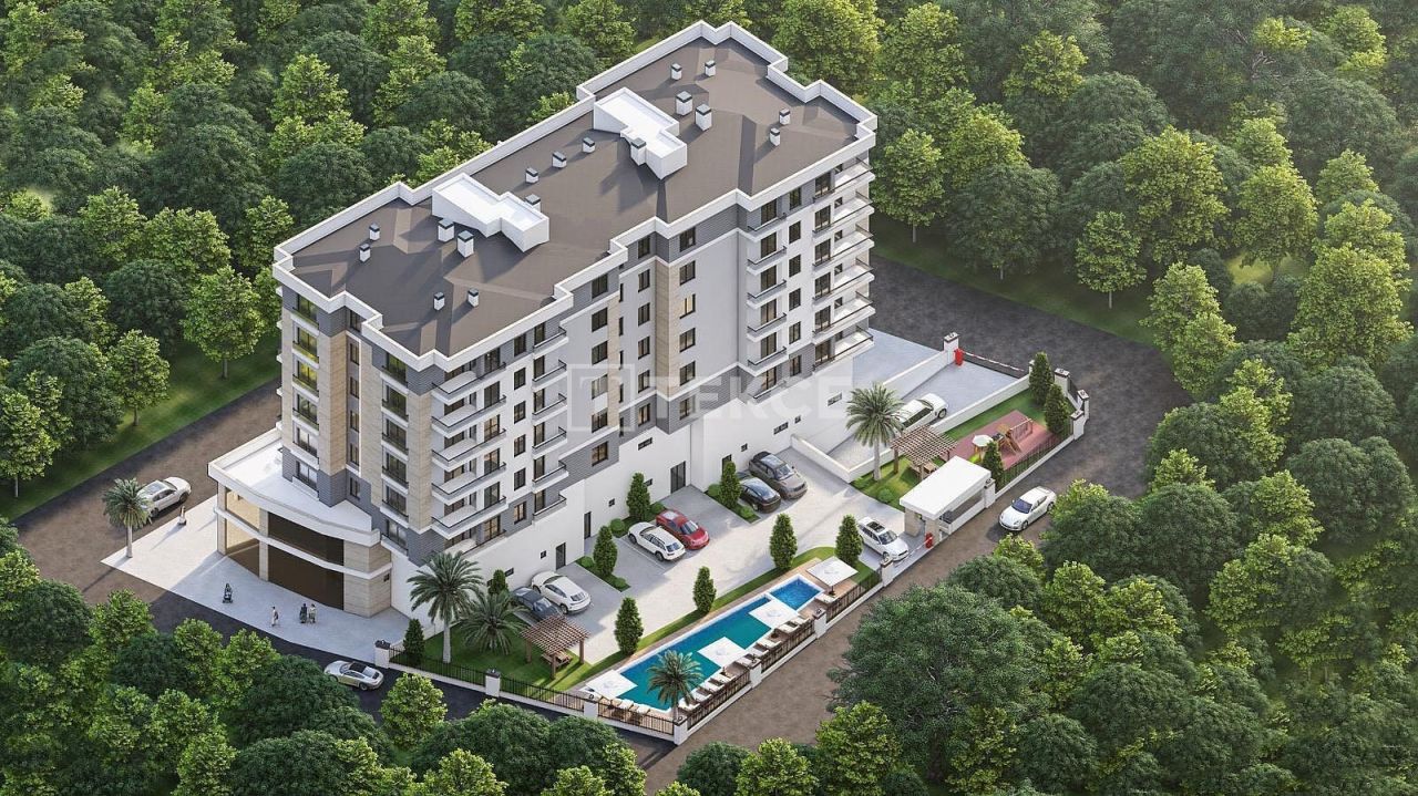 Апартаменты в Анталии, Турция, 105 м² - фото 1