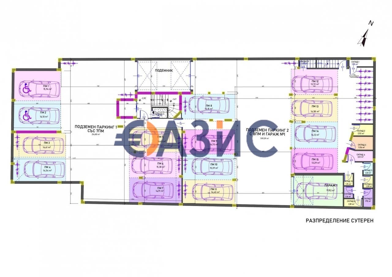 Апартаменты в Сарафово, Болгария, 129.1 м² - фото 9