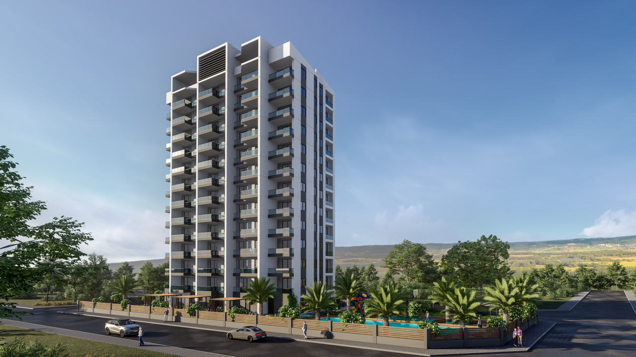 Квартира в Мерсине, Турция, 63 м² - фото 1
