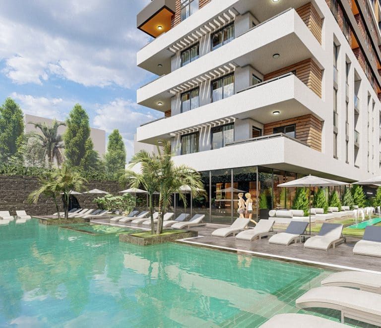 Квартира в Алании, Турция, 55 м² - фото 1