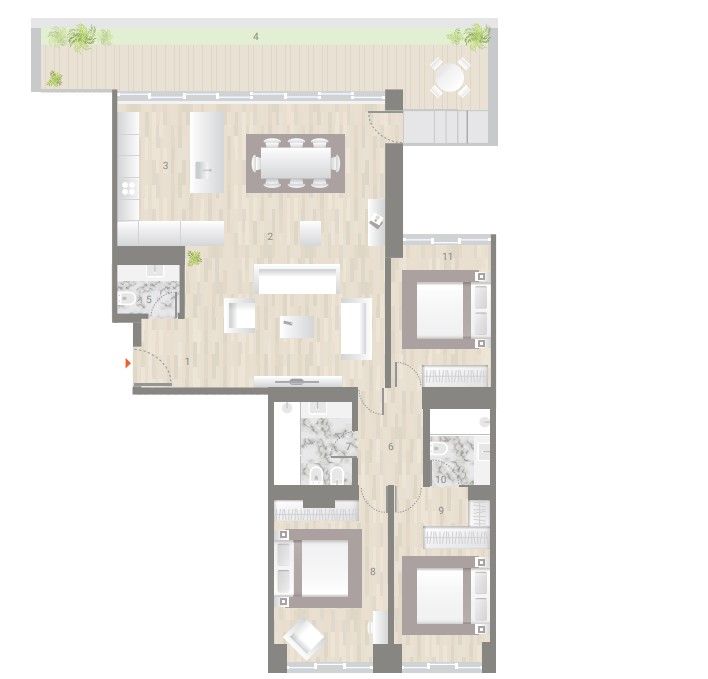 Квартира в Лиссабоне, Португалия, 148 м² - фото 11