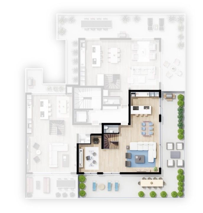 Пентхаус в Лиссабоне, Португалия, 225 м² - фото 14