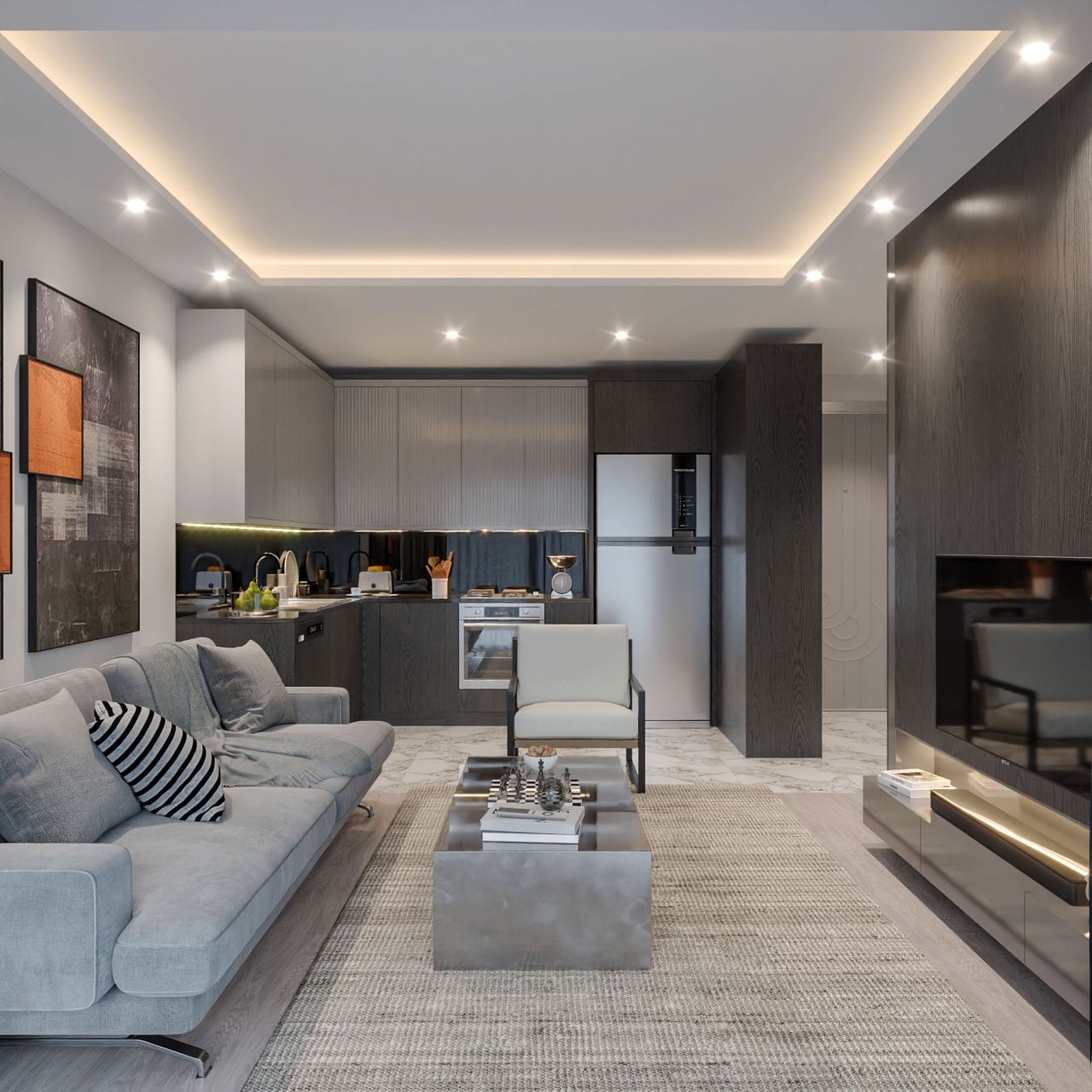 Квартира в Мерсине, Турция, 60 м² - фото 1