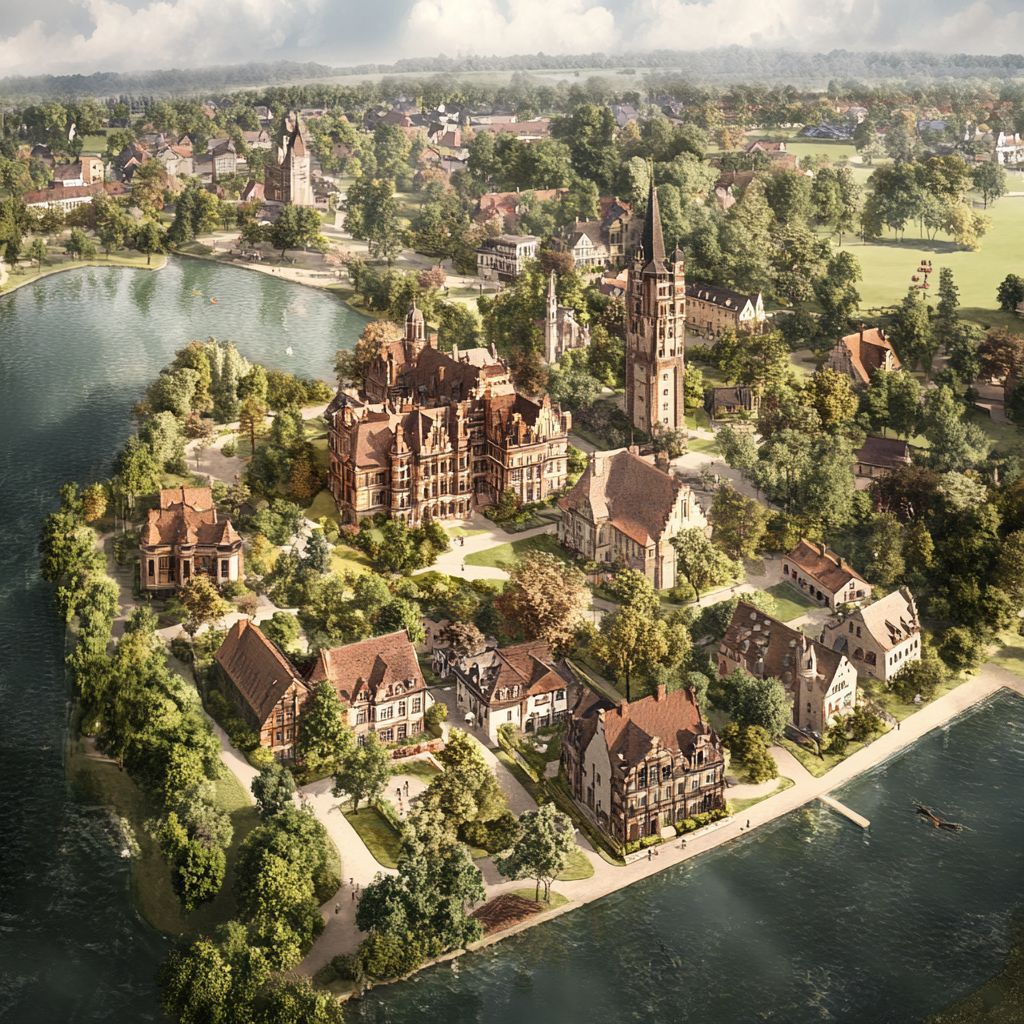 Вилла в Потсдаме, Германия, 1 000 м² - фото 1