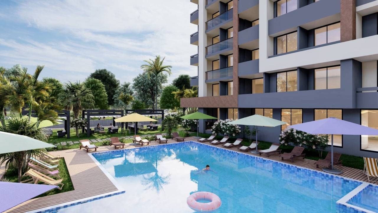 Квартира в Мерсине, Турция, 67 м² - фото 1