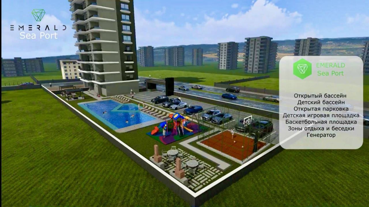 Квартира в Мерсине, Турция, 60 м² - фото 1