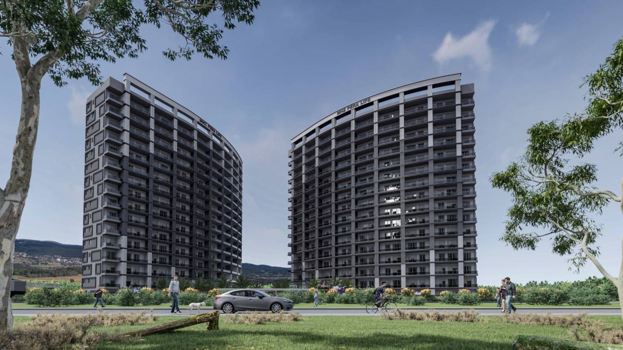 Квартира в Мерсине, Турция, 62 м² - фото 1