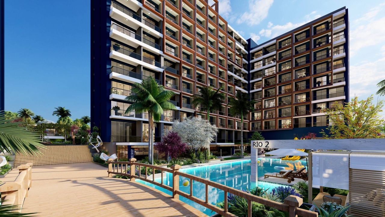 Квартира в Мерсине, Турция, 54 м² - фото 1