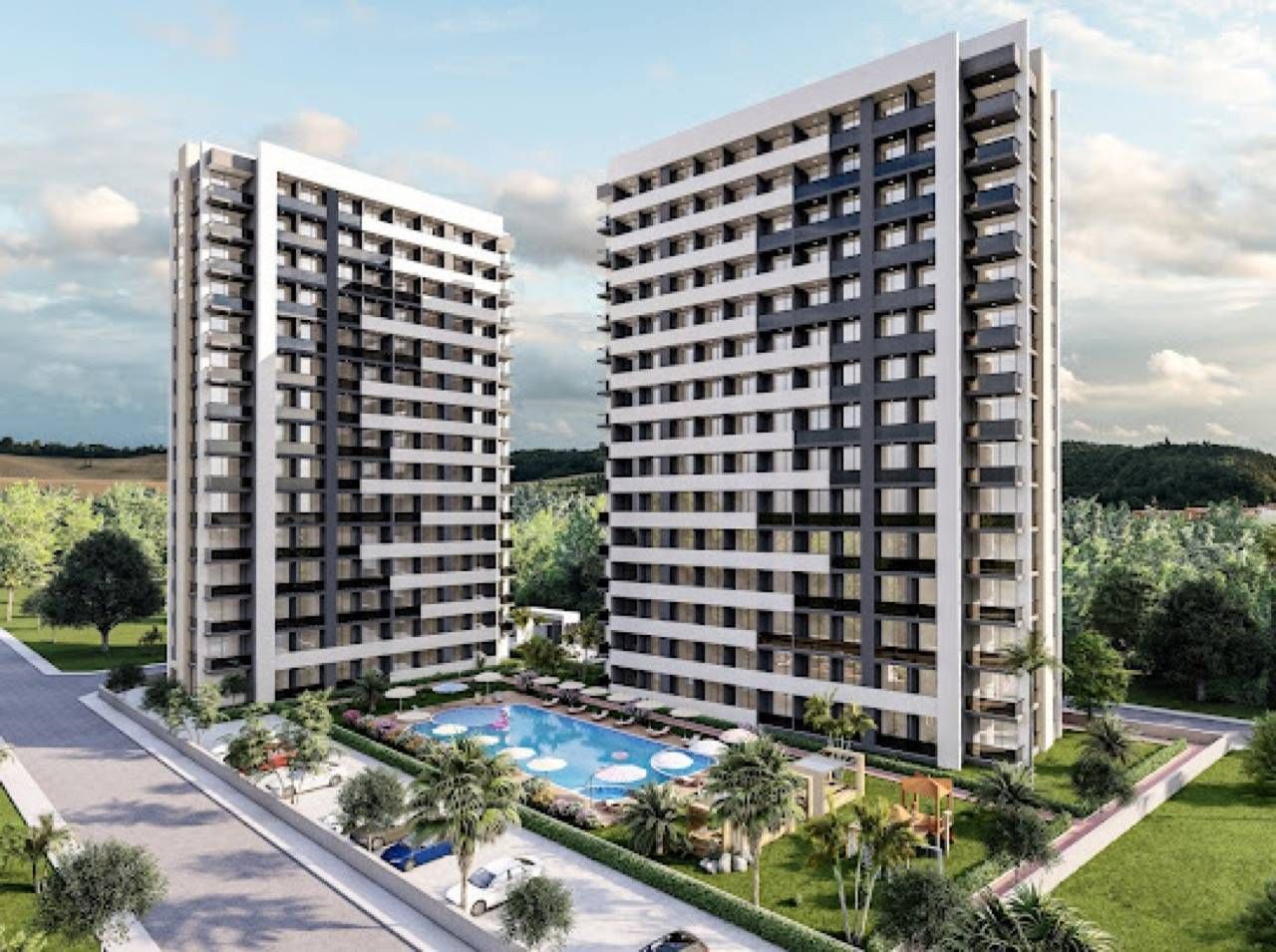 Квартира в Мерсине, Турция, 65 м² - фото 1