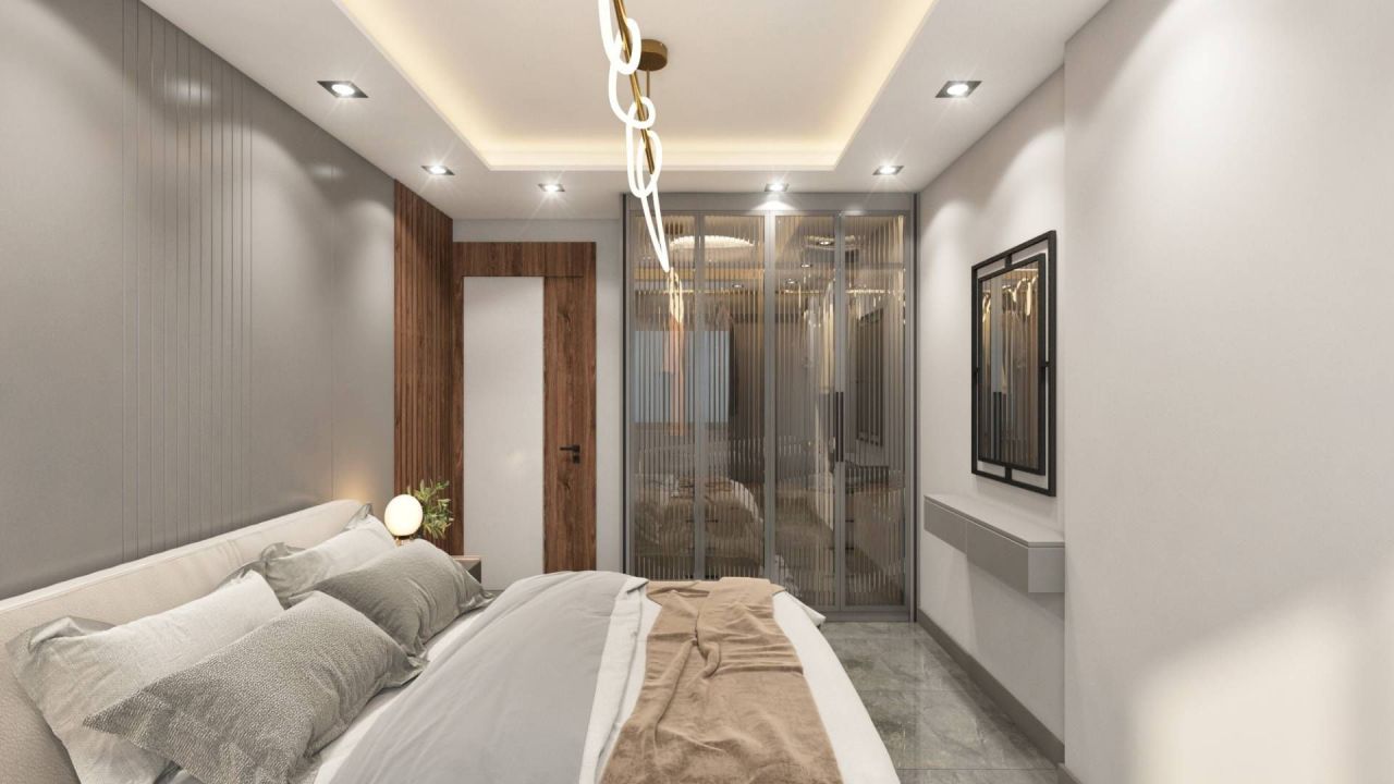 Квартира в Мерсине, Турция, 53 м² - фото 4