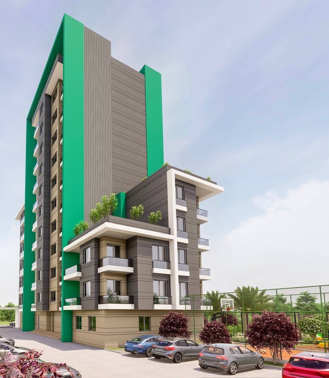 Квартира в Мерсине, Турция, 45 м² - фото 7