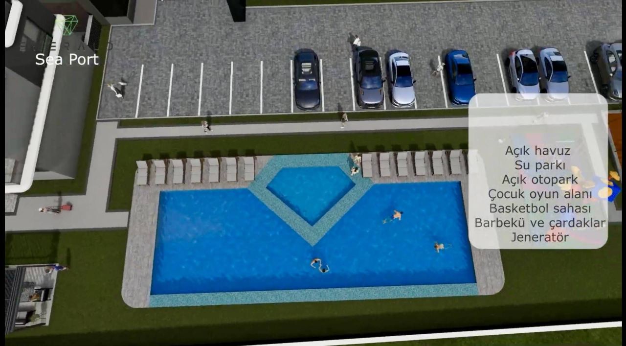 Квартира в Мерсине, Турция, 60 м² - фото 8