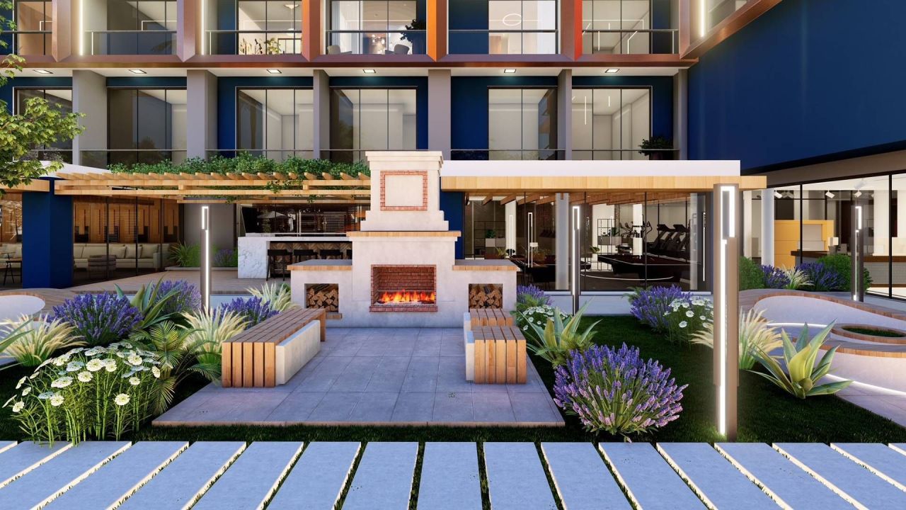 Квартира в Мерсине, Турция, 54 м² - фото 9