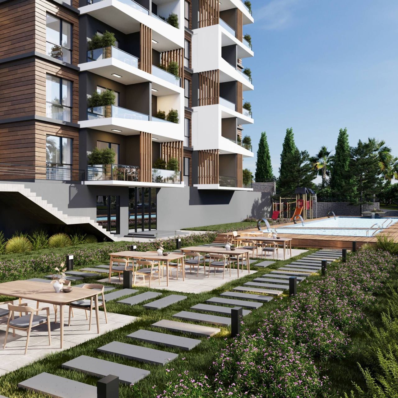 Квартира в Мерсине, Турция, 53 м² - фото 10