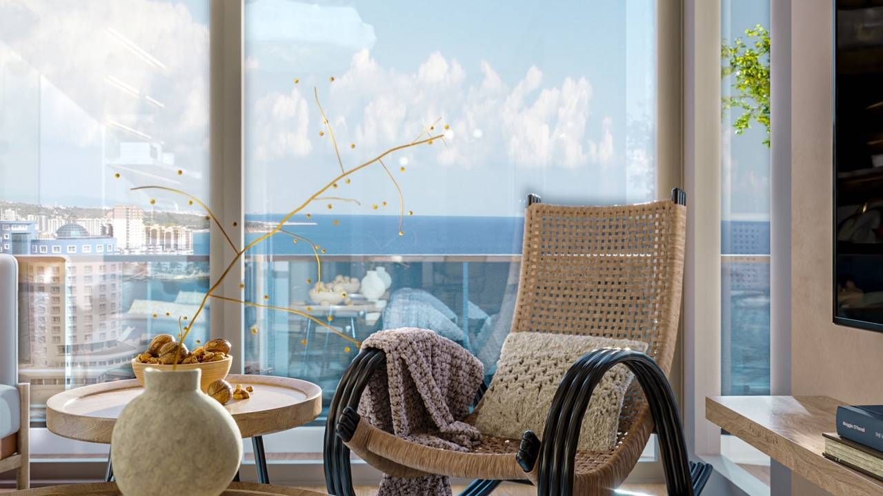 Квартира в Мерсине, Турция, 60 м² - фото 12