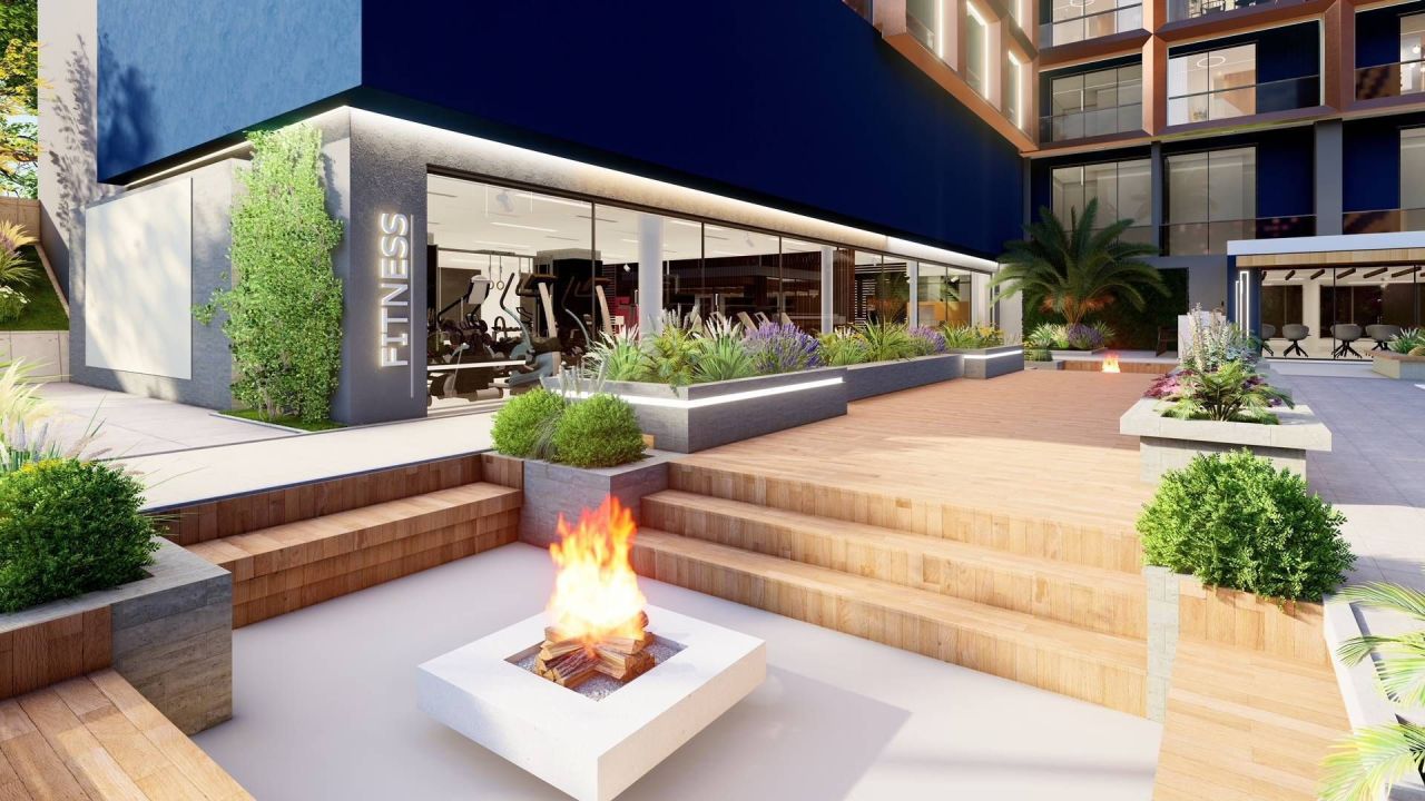 Квартира в Мерсине, Турция, 39 м² - фото 14