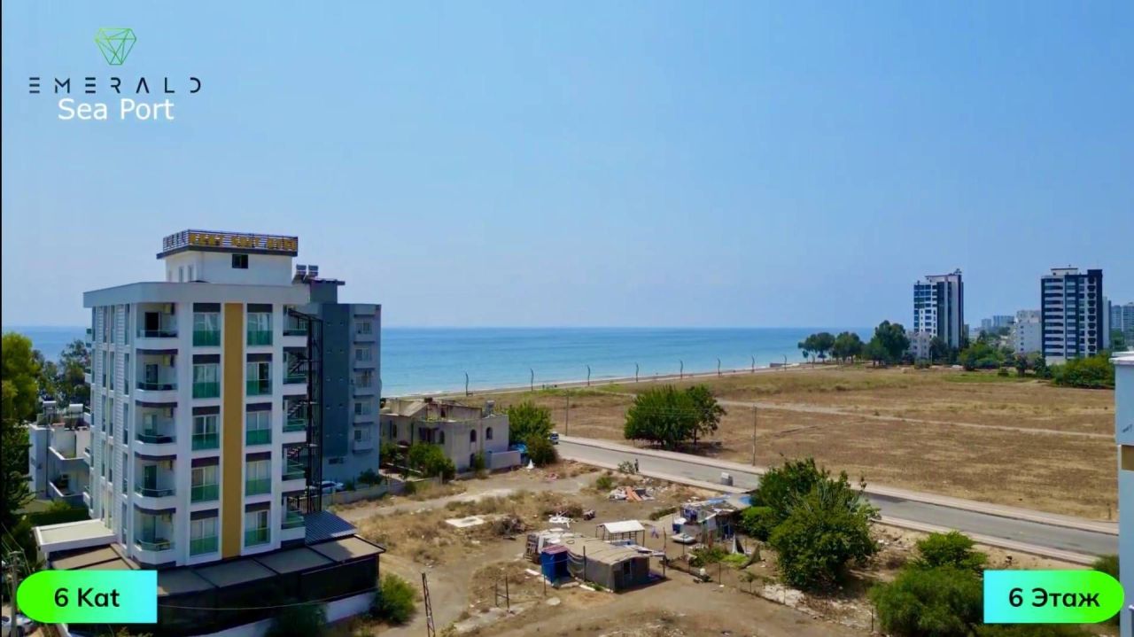 Квартира в Мерсине, Турция, 60 м² - фото 15