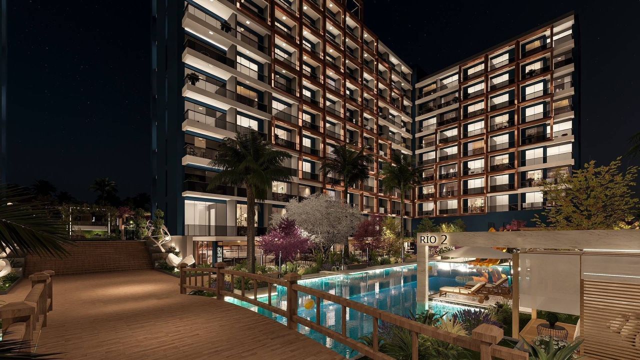 Квартира в Мерсине, Турция, 39 м² - фото 16