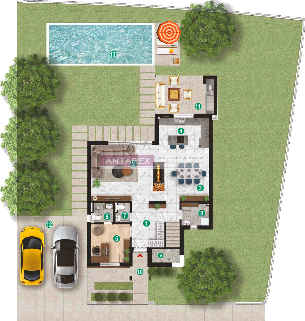 Вилла в Даниловграде, Черногория - фото 17