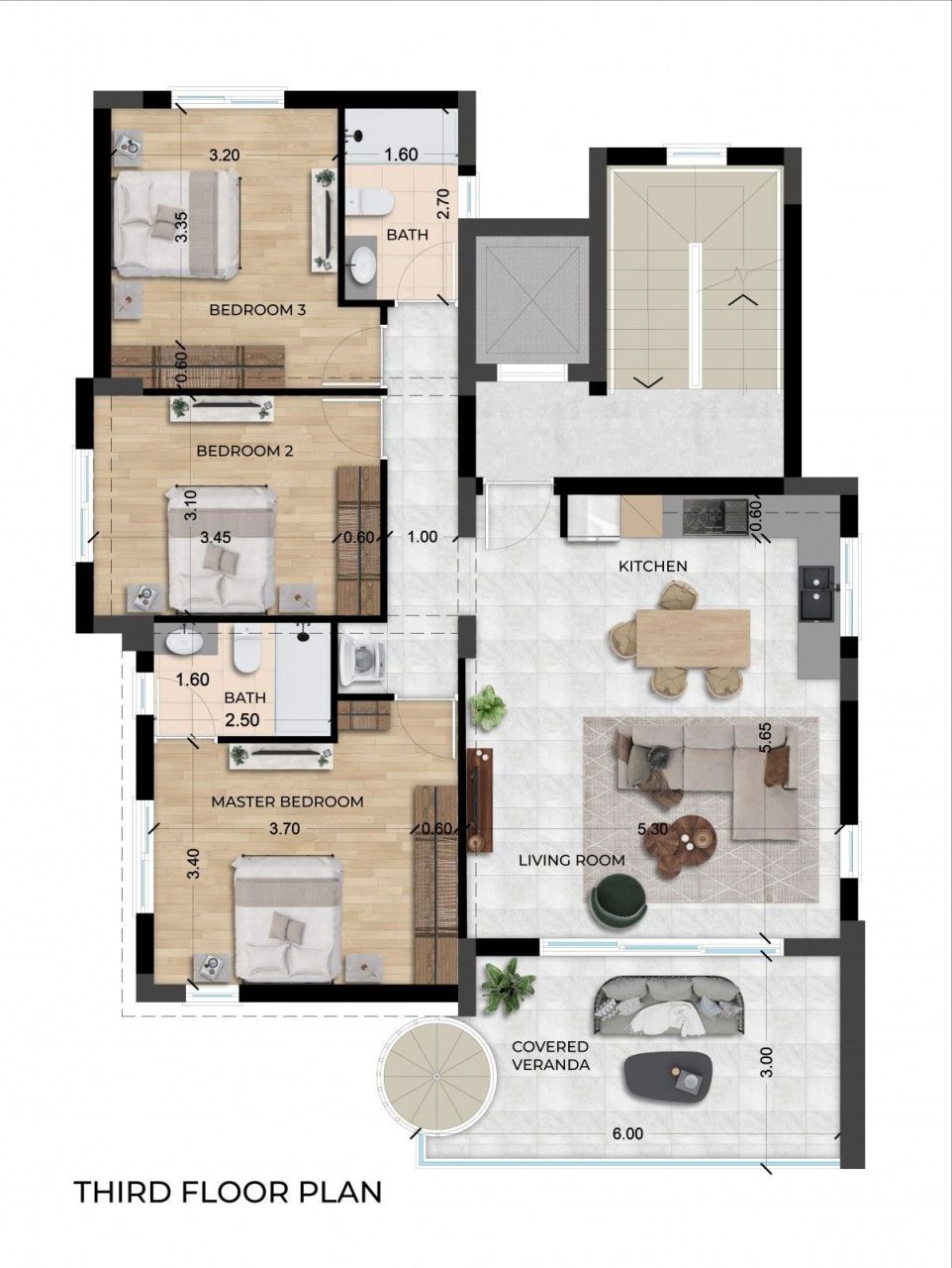 Пентхаус в Лимасоле, Кипр, 123 м² - фото 8